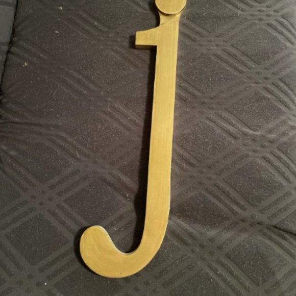 Wall hanging initial j - Picture 1 of 4